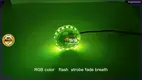Customizable 2.5 LED RGB Motorcycle Fender Light Pod by Kingshowstar 1