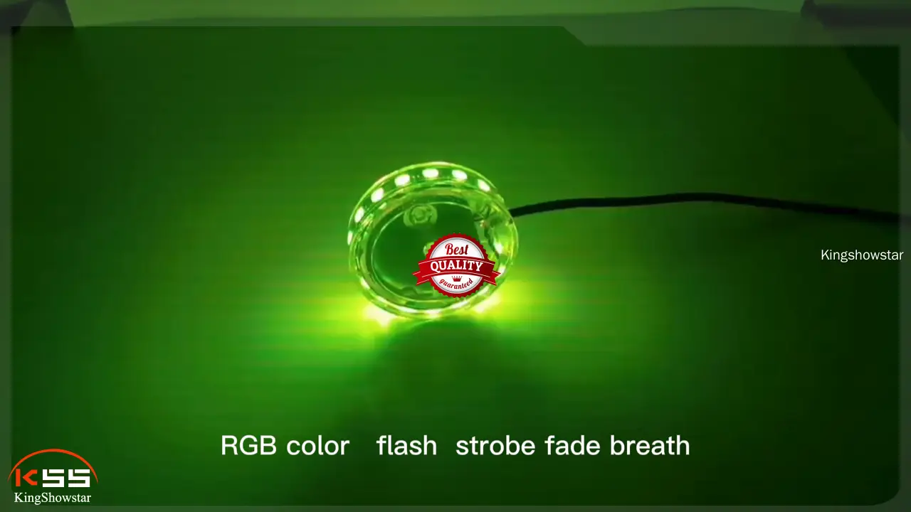Customizable 2.5 LED RGB Motorcycle Fender Light Kit 1
