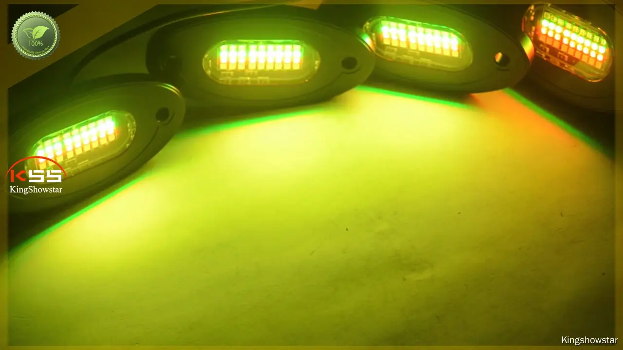 36W RGBW LED Rock Light Kit - Best for Trucks 1