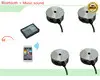 High-quality 4pcs Million Color LED Motorcycle Axle Wheel Pod Accent Light Kit, R&D approved, ready for motorbike wheel lights. 1