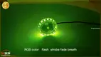 Customizable RGB LED Motorcycle Fender Light Pod 1