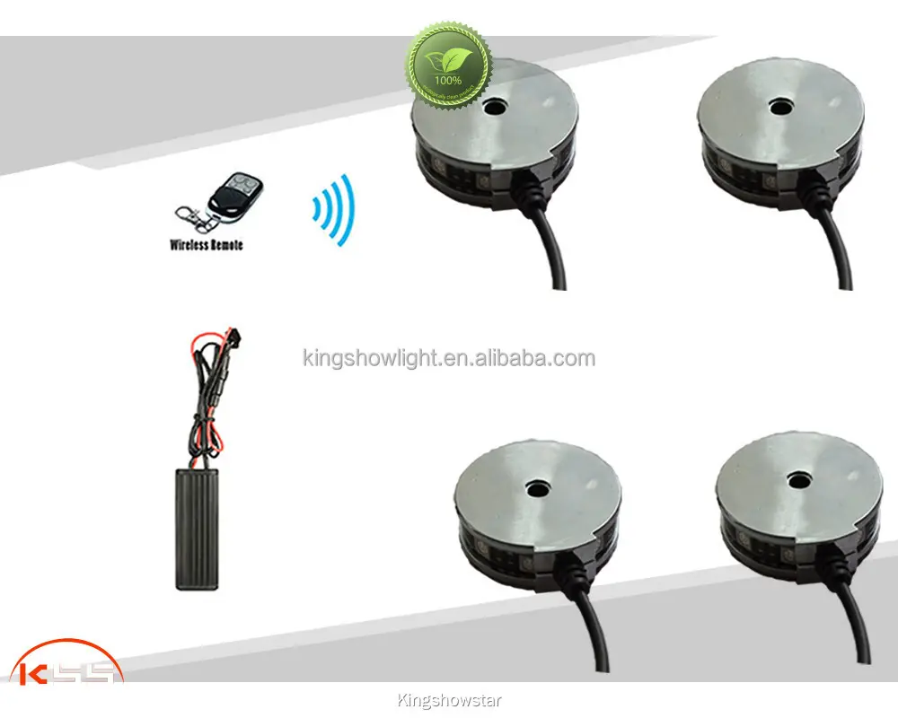 RGB LED Motorcycle Wheel Lights- High Efficiency Technology 1