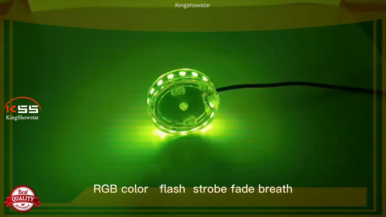 Customizable 2.5 LED RGB Fender Light Pod for Motorcycle Wheel LED 1
