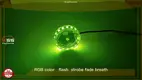 Customizable 2.5 LED RGB Fender Light Pod for Motorcycle Wheel LED 1