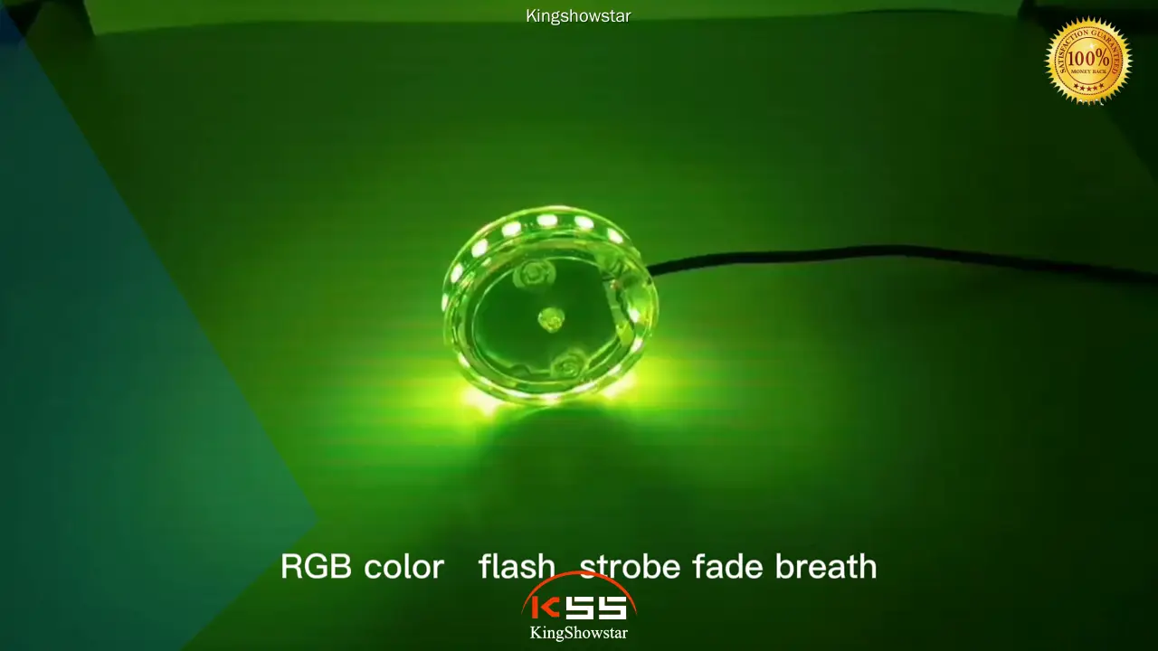 Customizable Motorcycle LED Wheel Lights - Kingshowstar 1