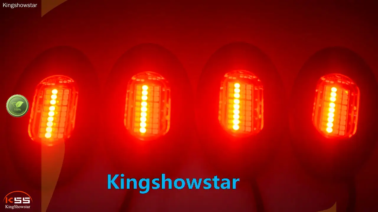 36W Bluetooth Controlled RGB LED Rock Lights for Jeep Wrangler Jk 1