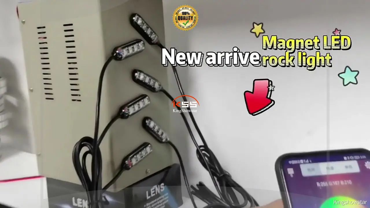 Super Bright White Magnet LED Rock Light - Best ATV Underglow 1