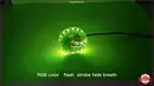 Customizable 2.5 RGB LED Fender Light Kit by Kingshowstar 1