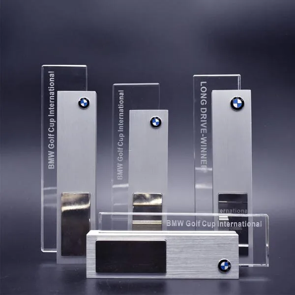 Noble Custom Design Aluminum Golf Trophy Award for BMW Club 1