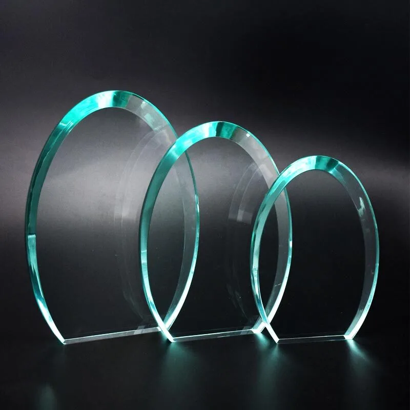 New Design Custom Oval Shape Jade Acrylic award 1