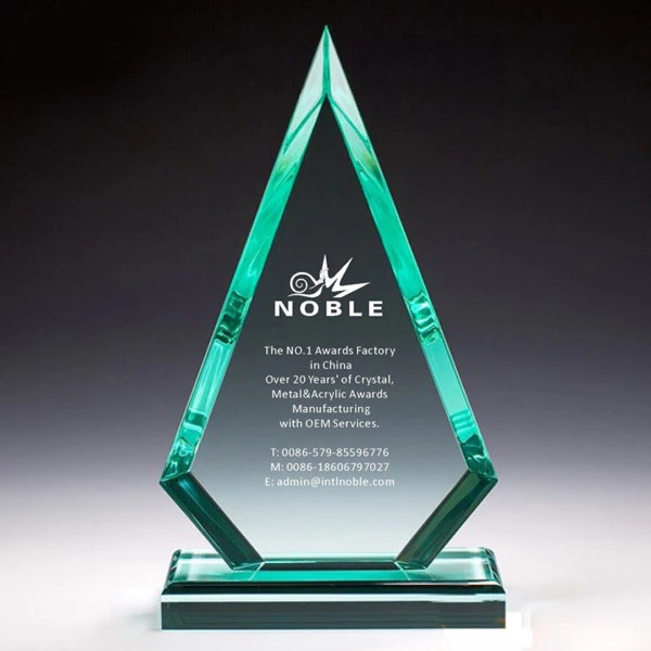 Blank Custom Logo Jade Acrylic Plaque Award 1