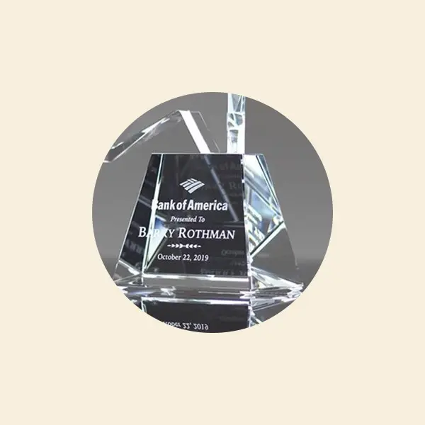 at discount etched glass trophies awards premium glass customization For Gift 2