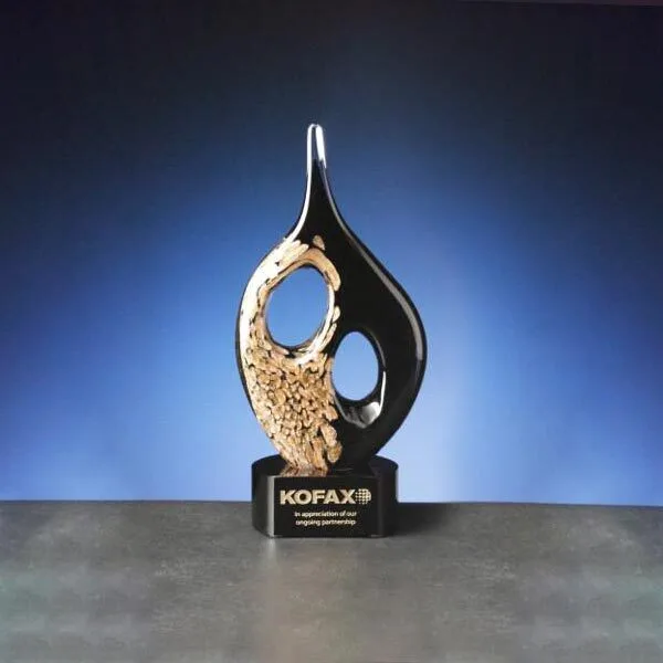 Noble Custom Stellar Art Glass Award 1