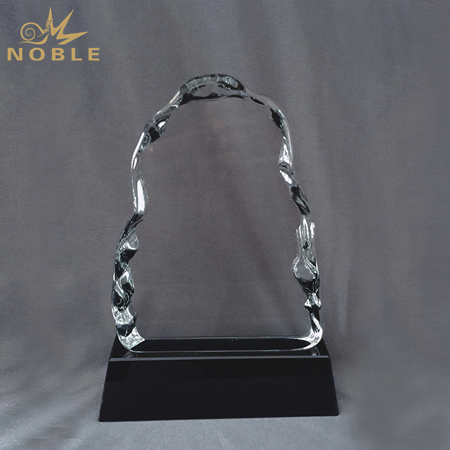 Customized Logo Crystal Iceberg Award 1