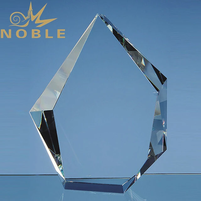 High quality custom engraving crystal block iceberg award 1