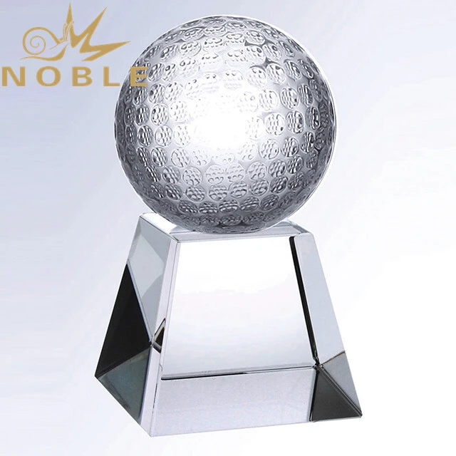 High Quality Sports Awards Crystal Golf Trophy 1