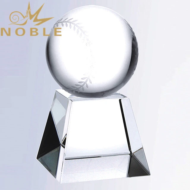 Noble Sports Trophy Crystal Baseball Award 1