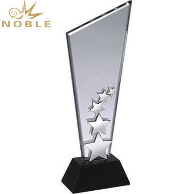 Trophy Manufacturer Star Shape Crystal Award 1