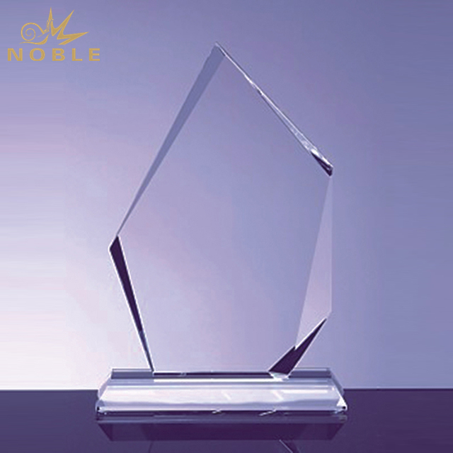 High Quality Faceted Ice Peak Crystal Trophy 1