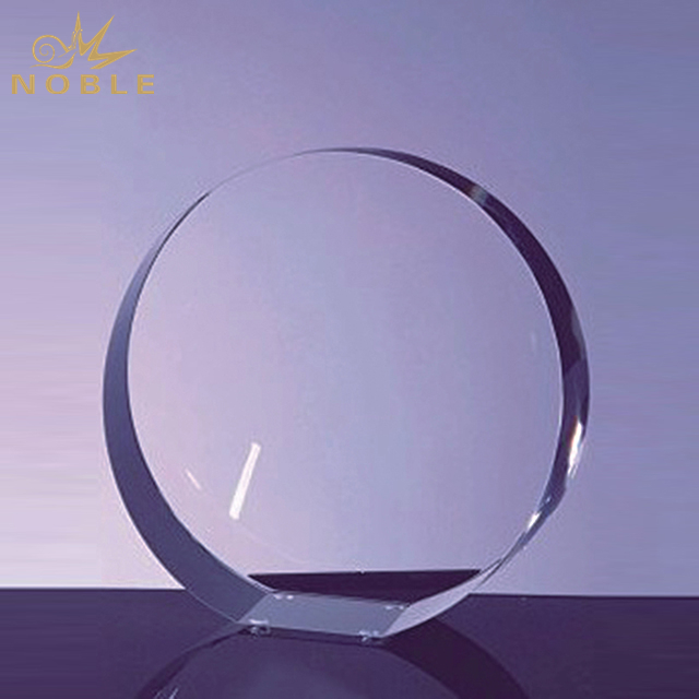 Cheap Blank Crystal Glory Circle Award 1