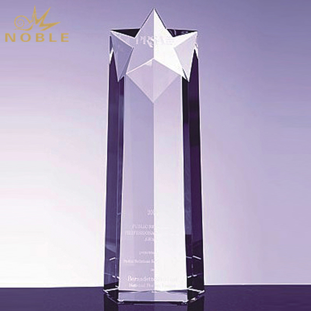 Hot Sale Soaring Super Star Crystal Award 1