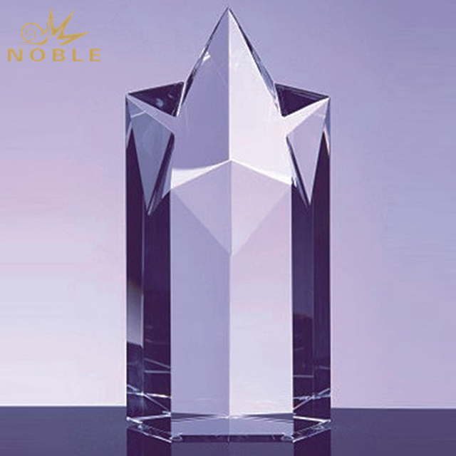 Hot Sale Crystal Super Star Tower Trophy 1