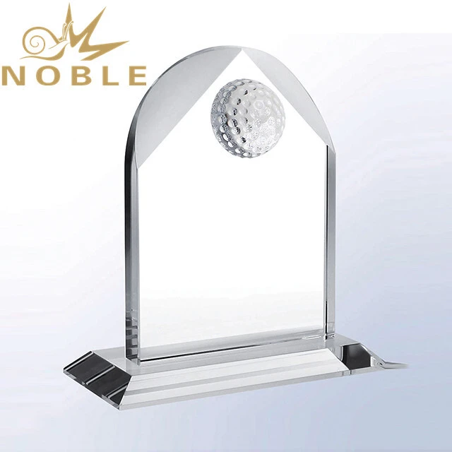 Noble Sports Trophy Crystal Golf Award 1