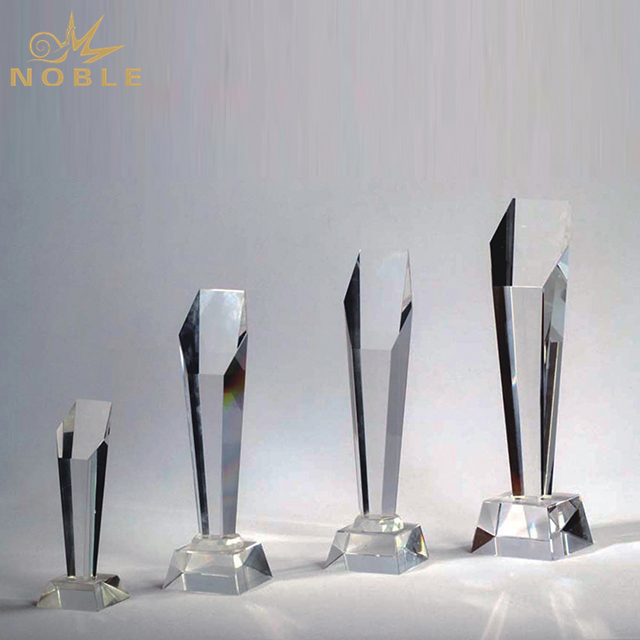 Customized Logo Blank Crystal Award 1