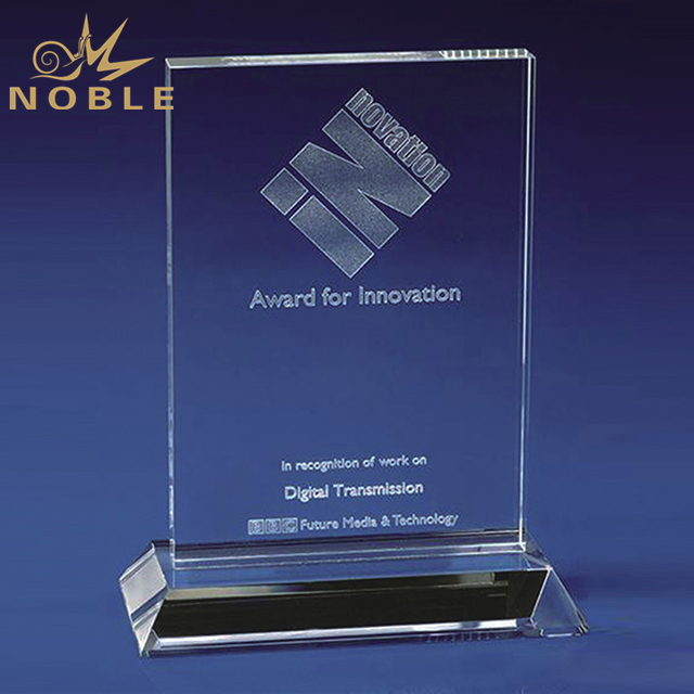 New Design Square Crystal Trophy Plaque 1