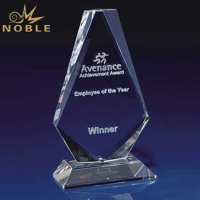 Customized Elegance Flame Crystal Trophy 1