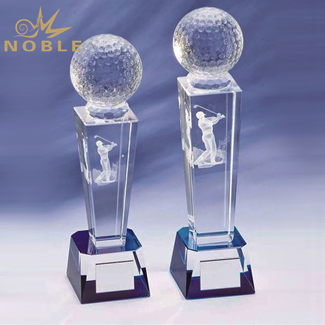 Hot Sale Crystal Golf Sports Trophy 1