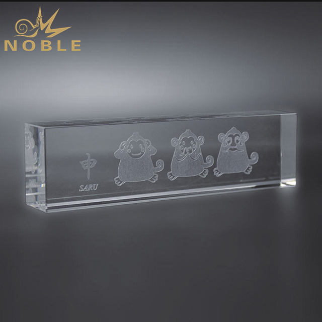 Cheap Custom Size Crystal Cube With Engraving 1