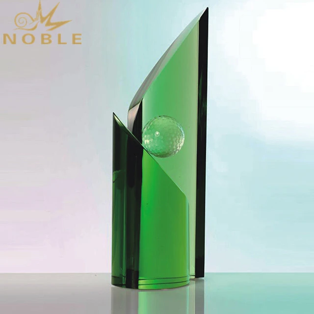 Cheap Sport Golf K9 Crystal Trophy Award 1