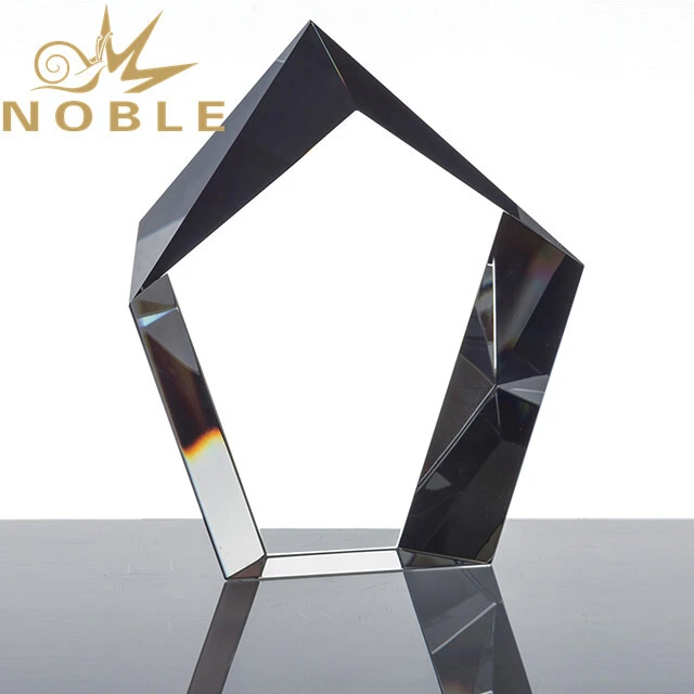 Free engraving Crystal block trophy 1