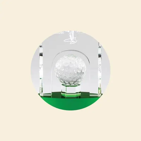 Noble Awards Breathable small glass trophy customization For Awards 2