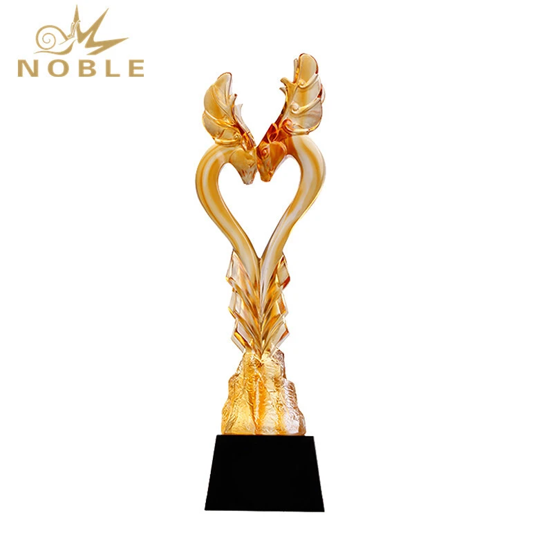 Elegant Decorative Liuli China Award Trophy 1
