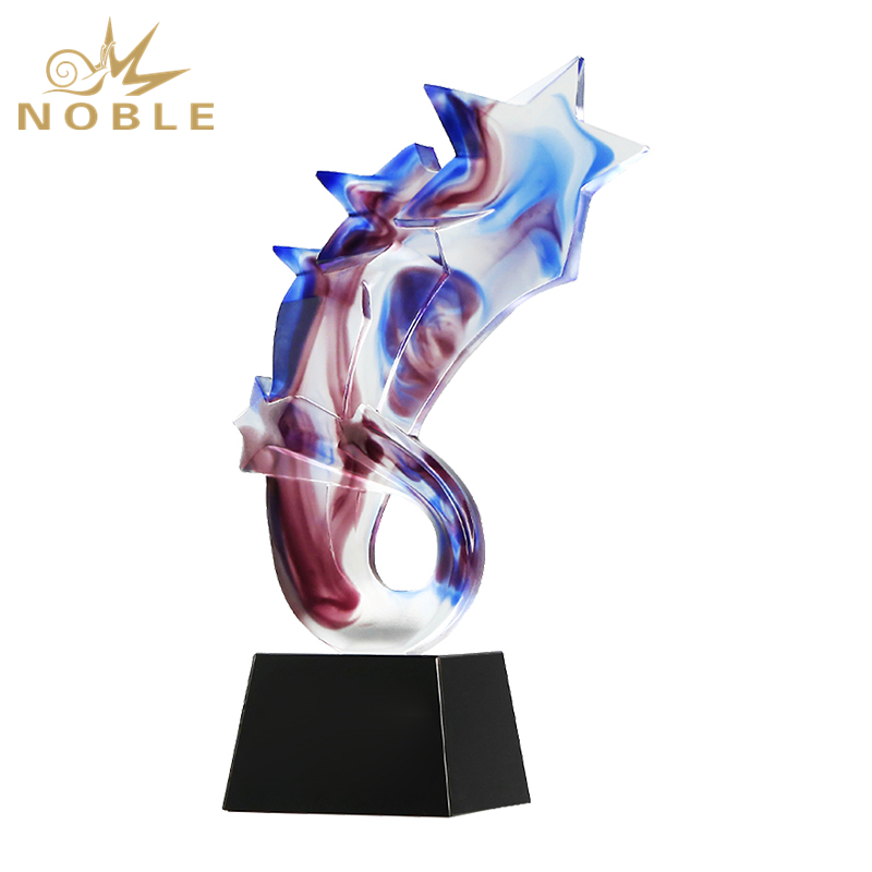 Unique Customized Colorful Liu Li Trophy 1