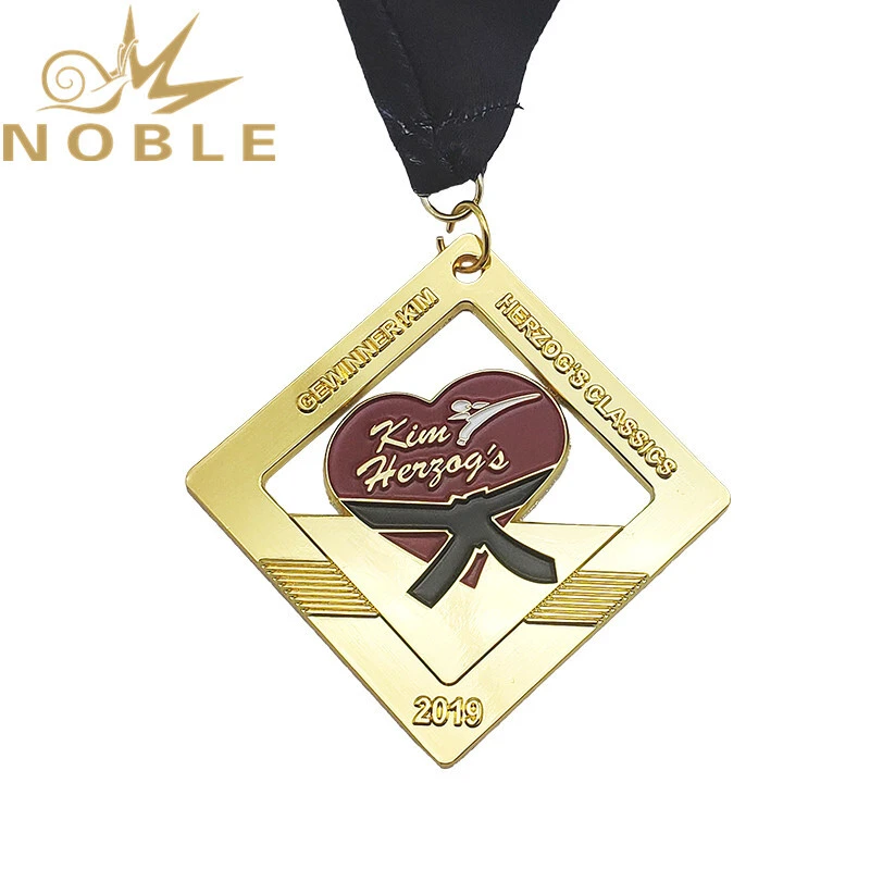 Soft enamel custom metal medal 1