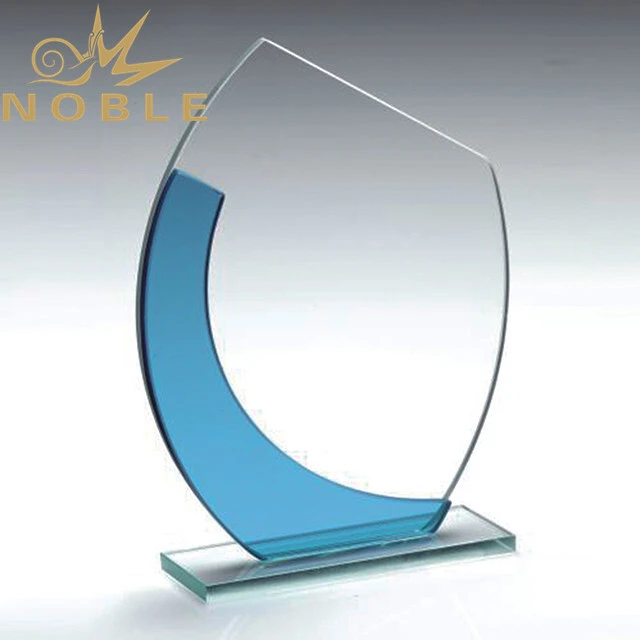 High quality best selling jade glass award plaque 1