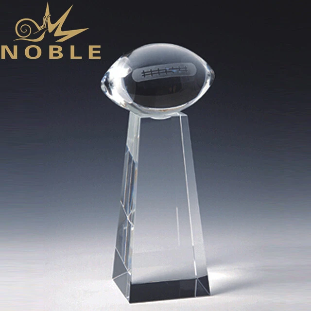 Noble Custom Crystal American Football trophy 1