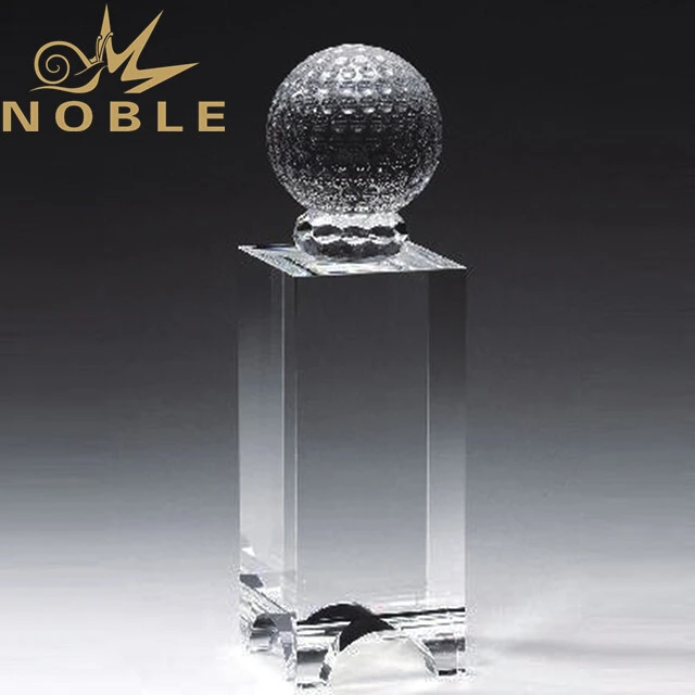 High quality golf award crystal tower 1