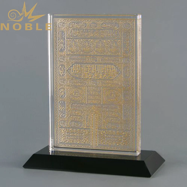 Noble High quality unique design crystal religious gifts custom crystal Kaaba door 1
