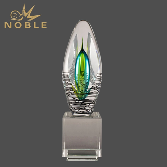 2019 Noble Chinese Liuli Art Glass Liuli Trophy 1