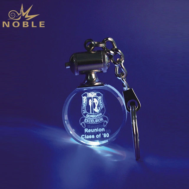 2019 Noble Customized Design Wholesale High Quality 3D Laser Key Chain 1