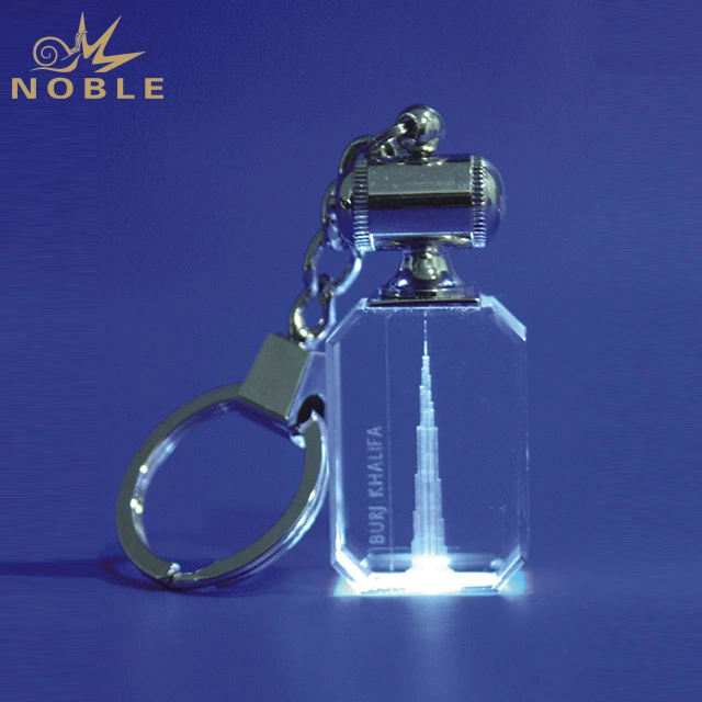 New Style Crystal 3d Laser Engraved Key Chain For Souvenir 1