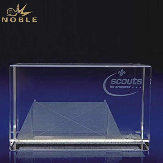 2019 New Design 3D Laser Engraving Exquisite Crystal Trophy for Home Decoration 1