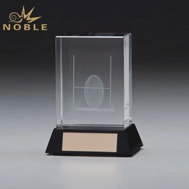 2019 Noble New Product Personalized Customize Blank 3D Laser Crystal Trophy 1
