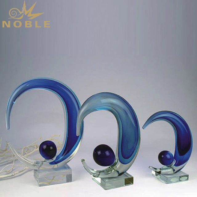 2019 Noble Optical Business K9 Crystal Trophy Glass Medal Awards Glass Trophy 1