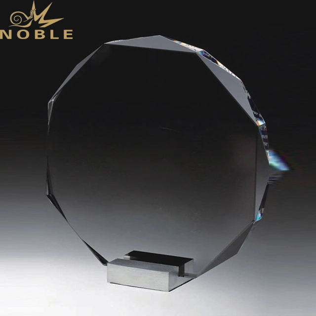 Noble Wholesale Newest Custom Crystal Glass Award Trophy For Sports Events 1