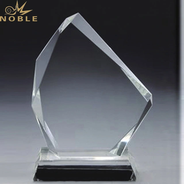 Noble Blank Crystal Trophy Award Plaques Glass Wholesale in China 1
